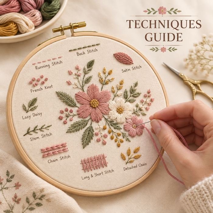 Embroidery Techniques Guide